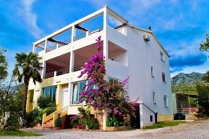 Apartment In Seline With Sea View, Terrace, Air Conditioning, W-Lan 4209-3 Croatia